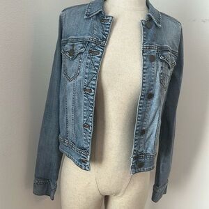BP blue lightweight Jeans jacket long sleeves